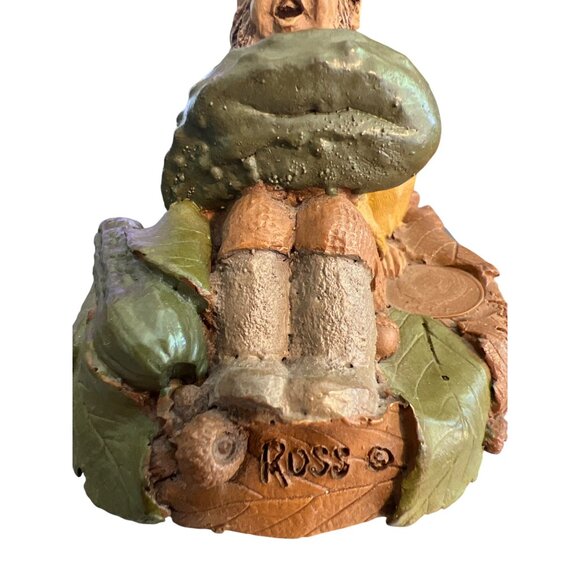 Vintage 3 Tom Clark Gnome Figurines Ross Pepper Luigi 1991 Pecan Resin Estate - Picture 11 of 13